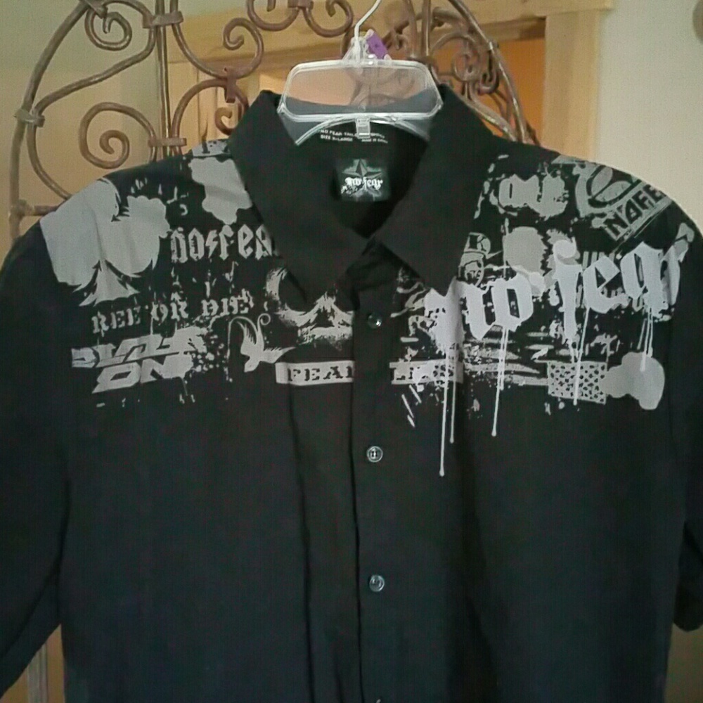 No Fear shirt